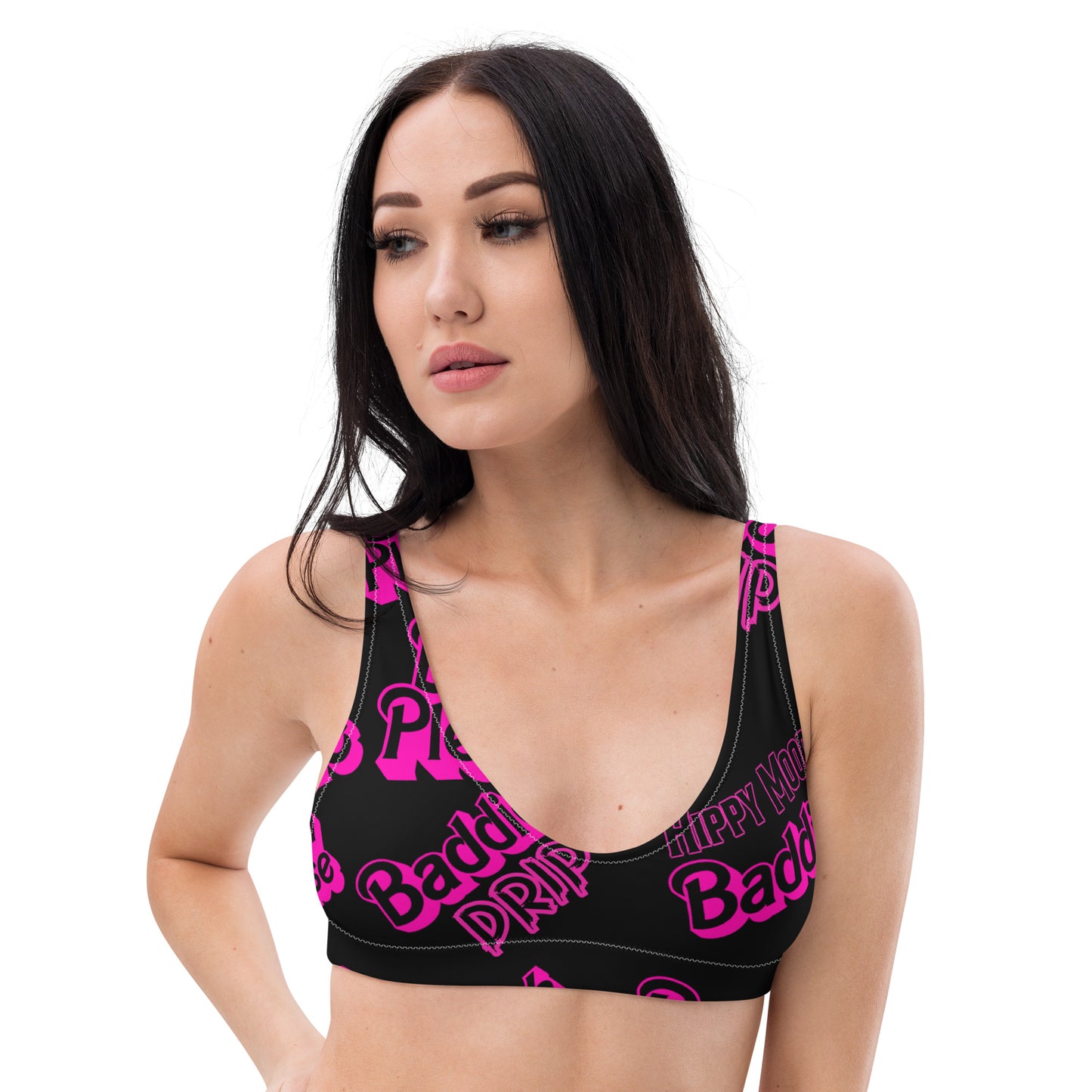 Hippy Mood Baddie Drip Bikini Top