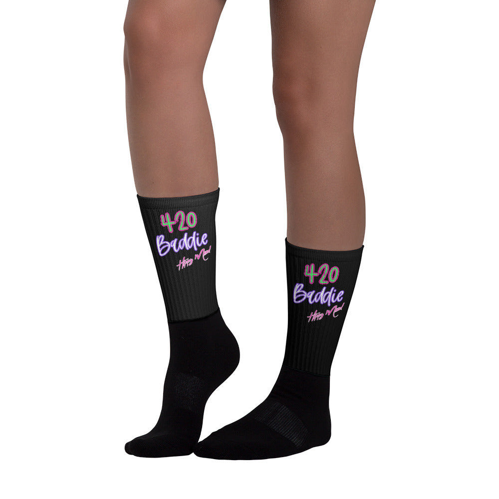 Hippy Mood 420 Baddie Socks