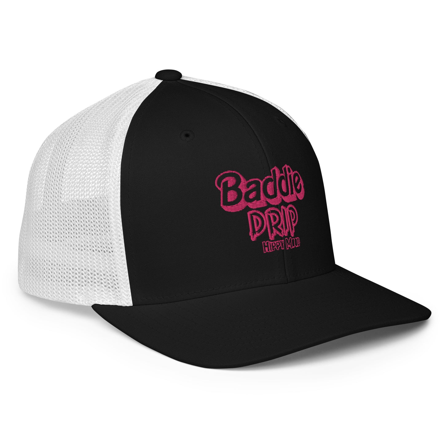 Baddie Drip Print | Closed-back trucker cap