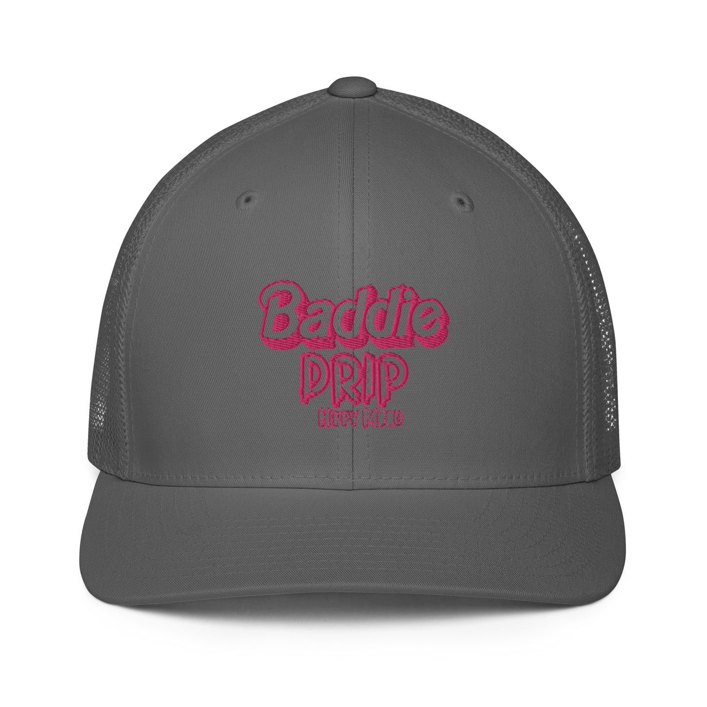 Baddie Drip Print | Closed-back trucker cap