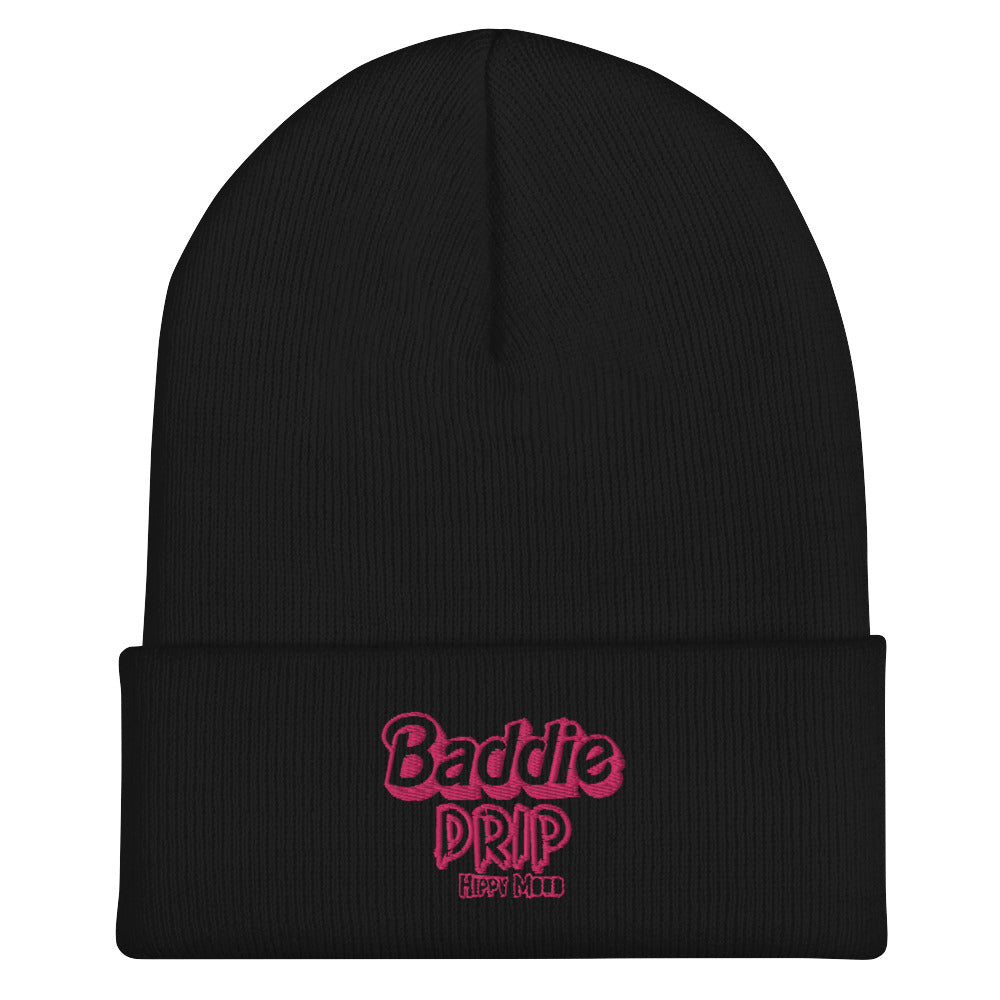 Baddie Drip Cuffed Beanie