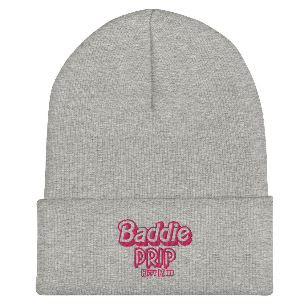 Baddie Drip Cuffed Beanie