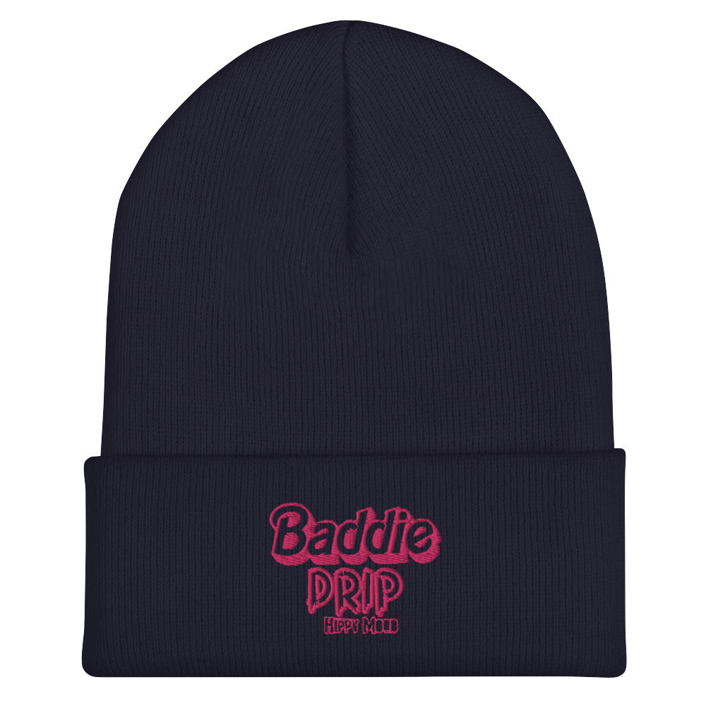 Baddie Drip Cuffed Beanie