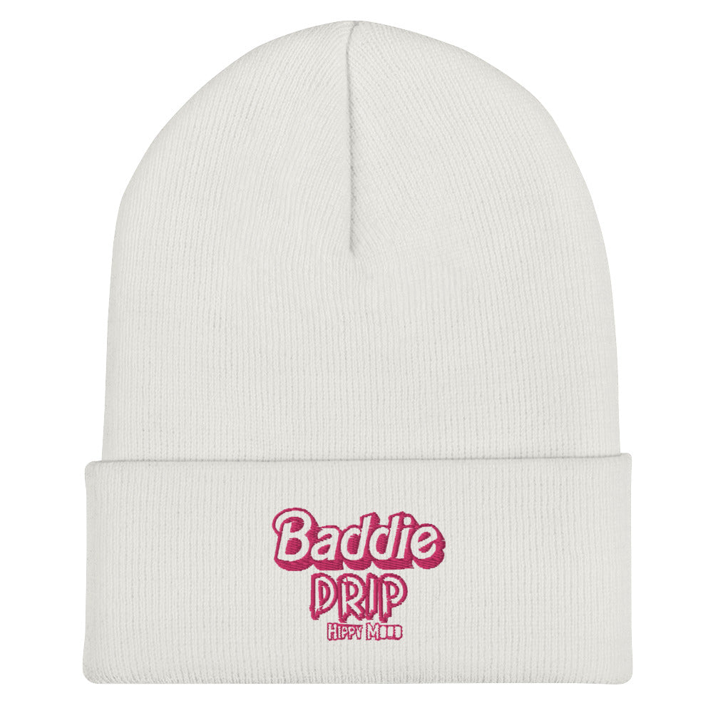 Baddie Drip Cuffed Beanie