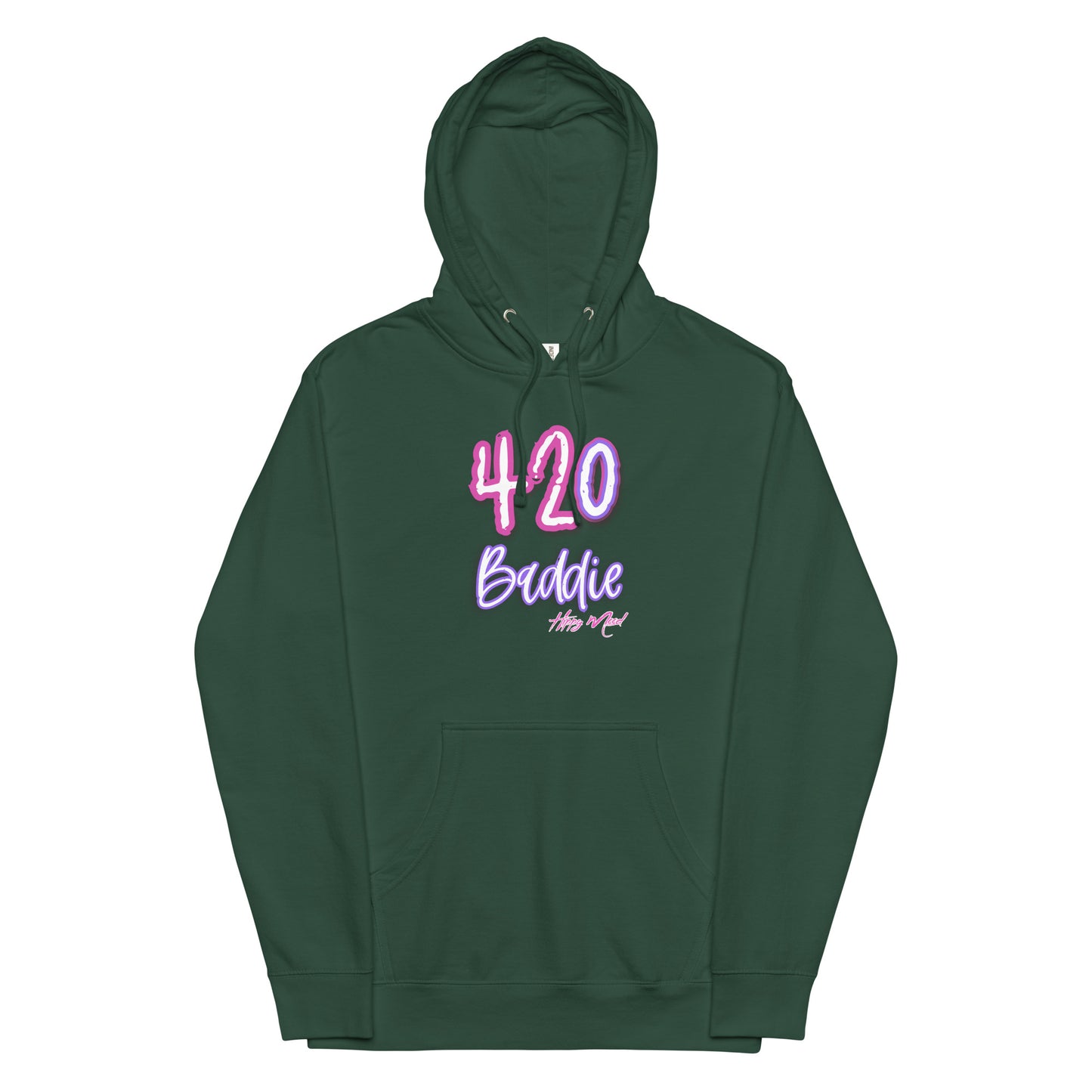 Hippy Mood 420 Baddie | Unisex midweight hoodie