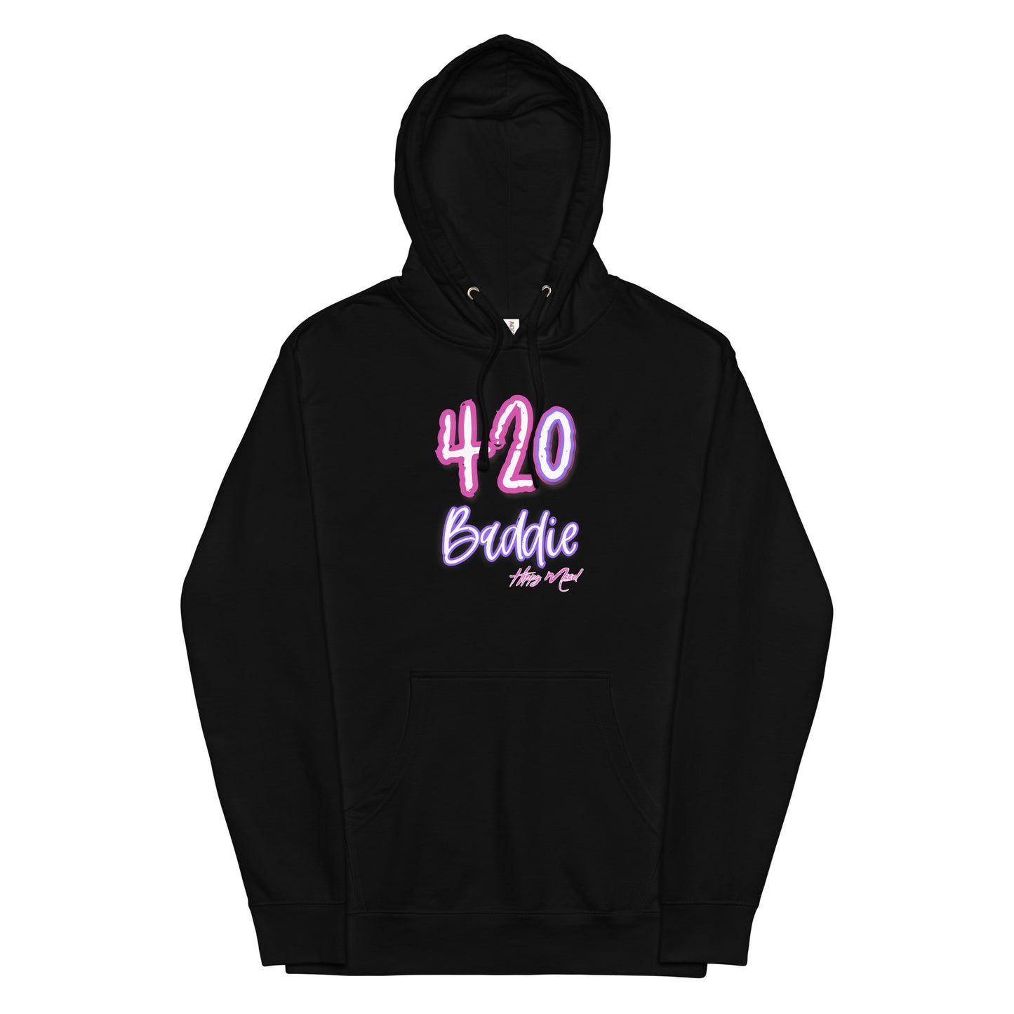Hippy Mood 420 Baddie | Unisex midweight hoodie
