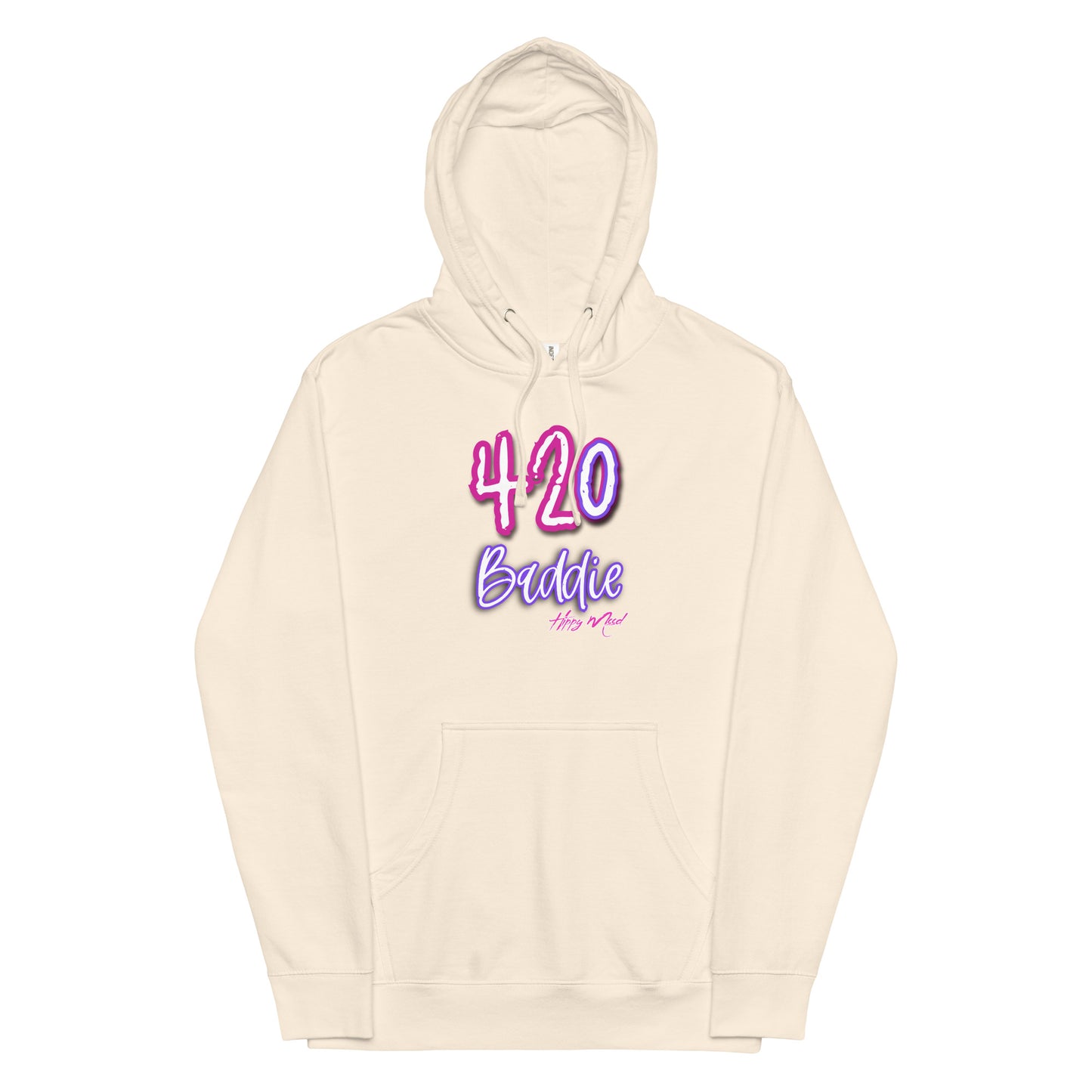 Hippy Mood 420 Baddie | Unisex midweight hoodie