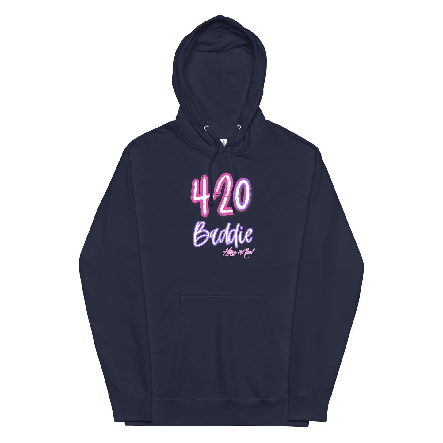 Hippy Mood 420 Baddie | Unisex midweight hoodie