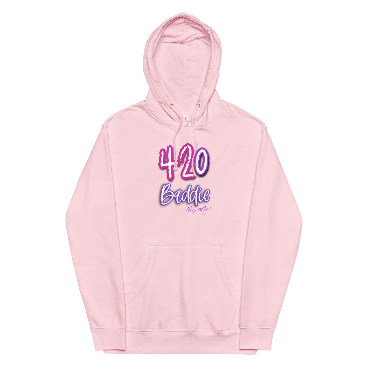 Hippy Mood 420 Baddie | Unisex midweight hoodie