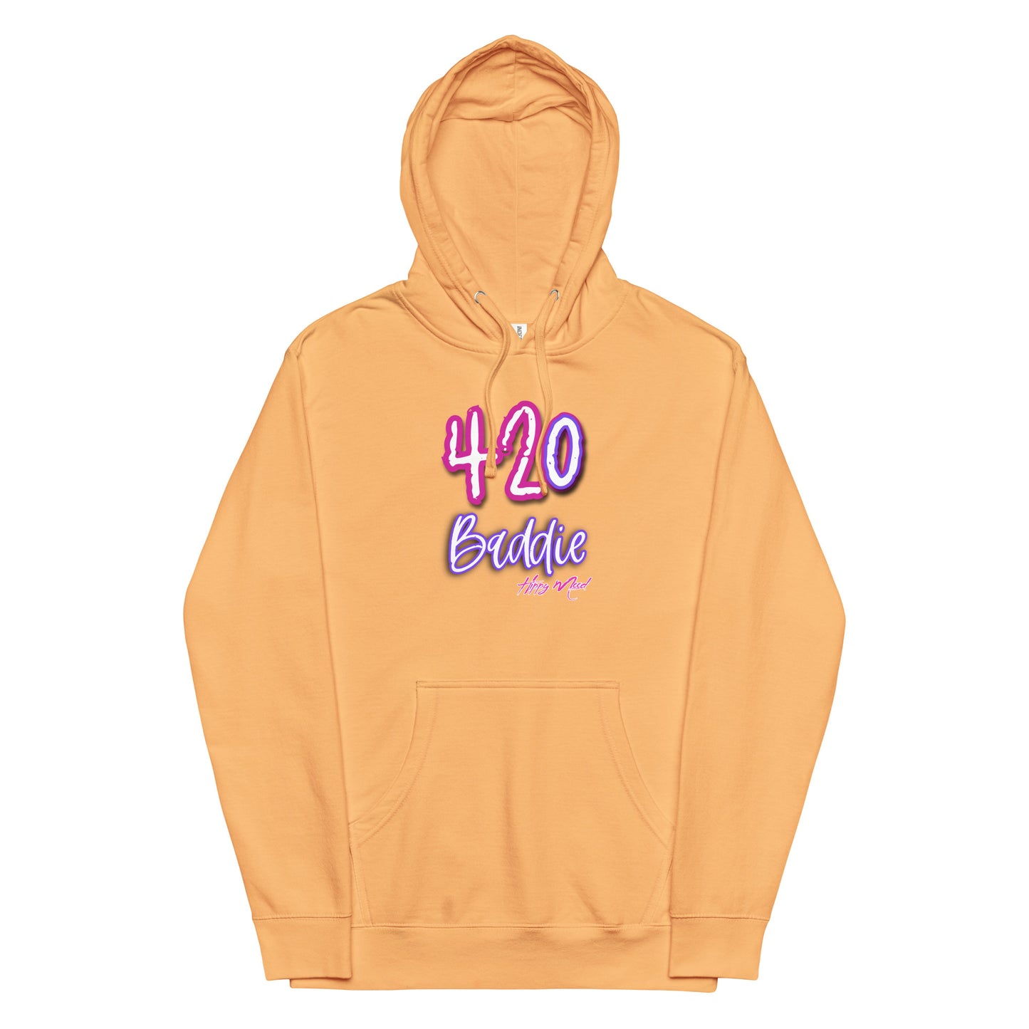Hippy Mood 420 Baddie | Unisex midweight hoodie