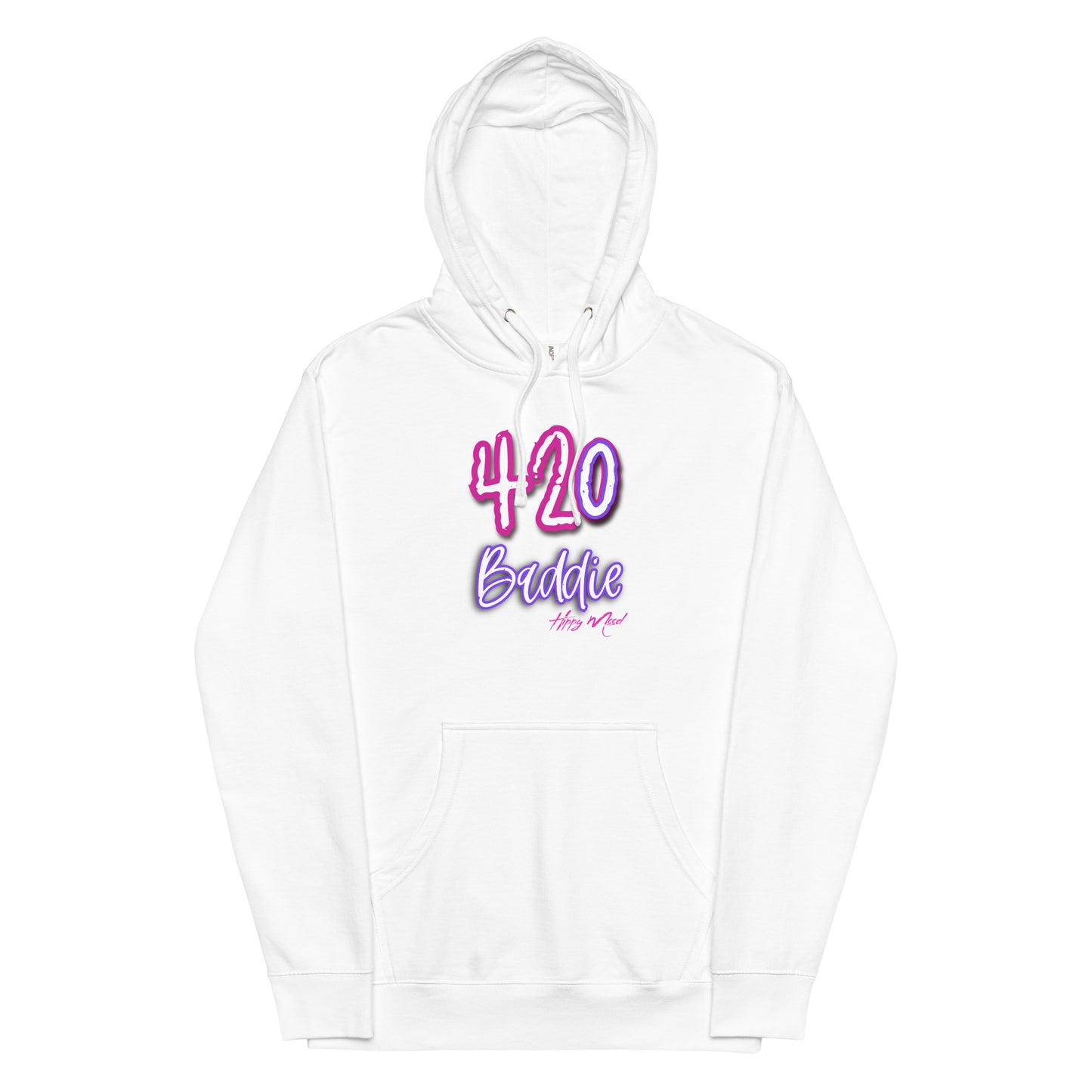 Hippy Mood 420 Baddie | Unisex midweight hoodie