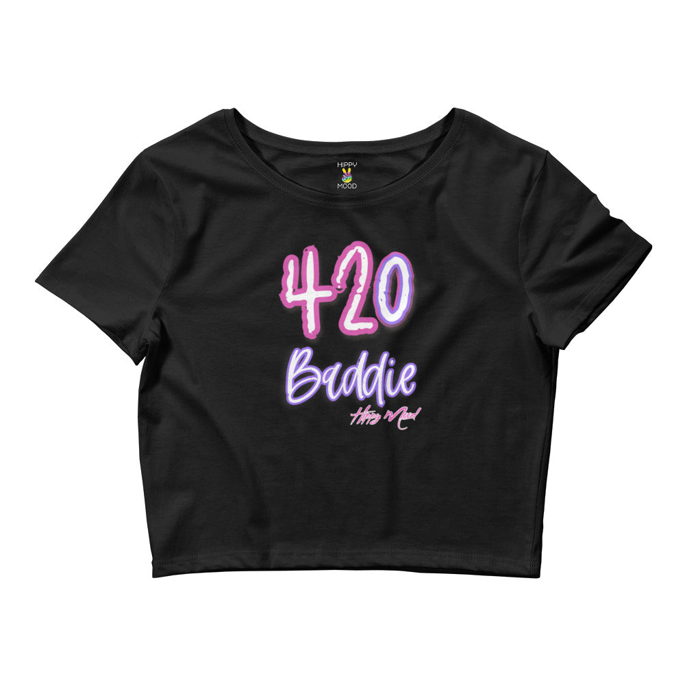 Hippy Mood Baddie | Women’s Crop Tee