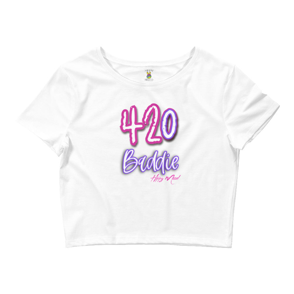Hippy Mood Baddie | Women’s Crop Tee