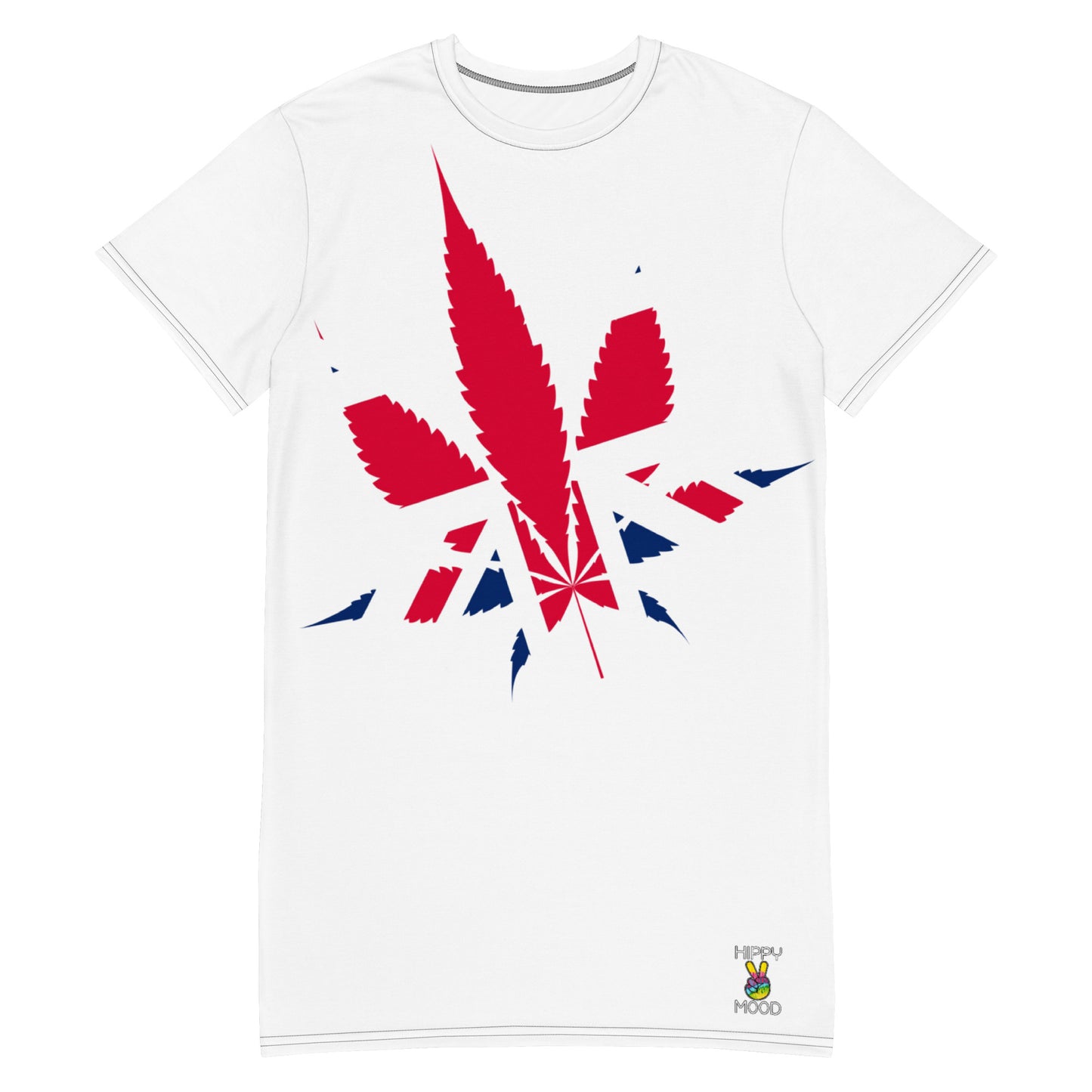 UK Flag T-shirt Dress