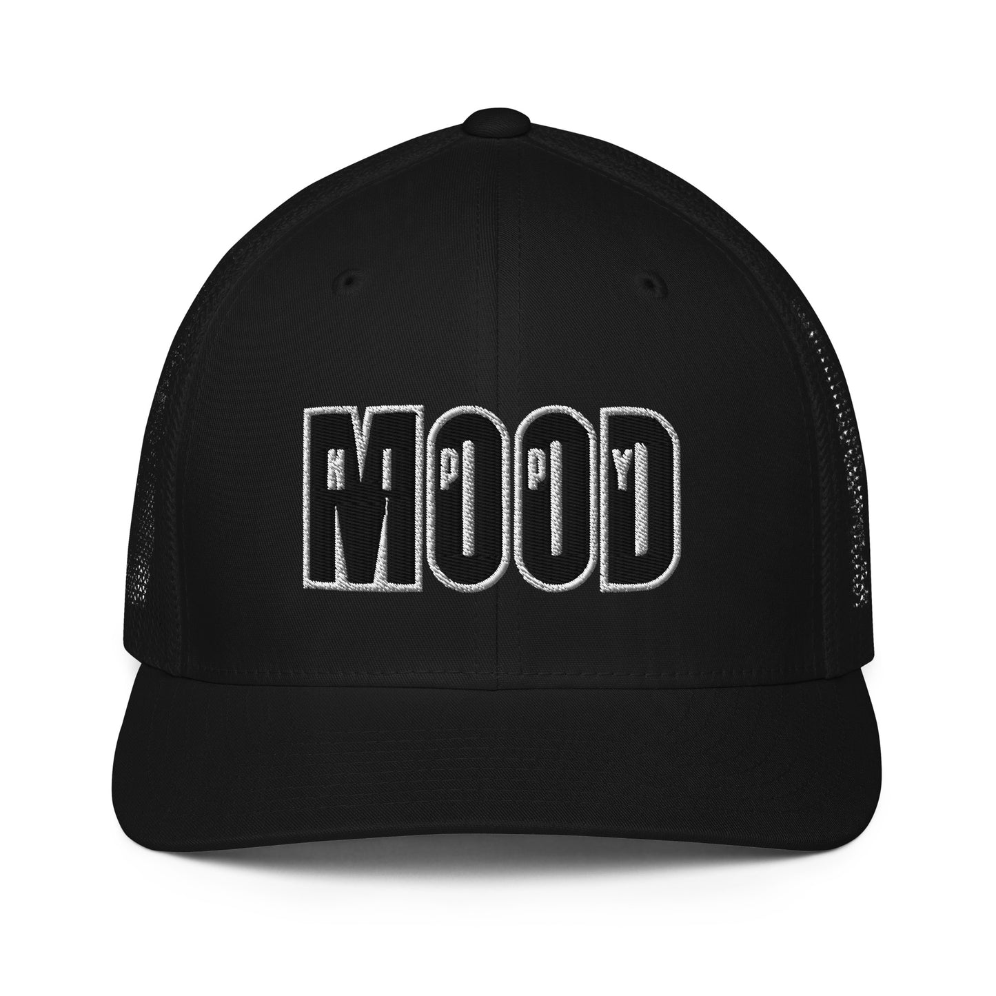 Hippy Mood Print | Closed-back Trucker Cap