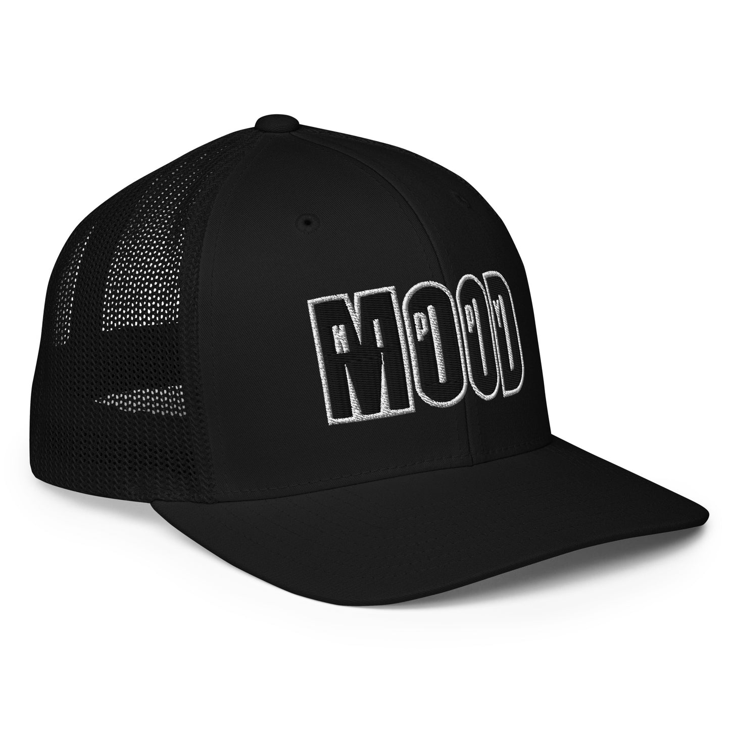 Hippy Mood Print | Closed-back Trucker Cap