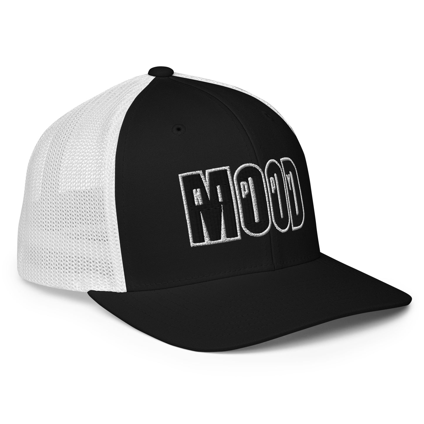 Hippy Mood Print | Closed-back Trucker Cap