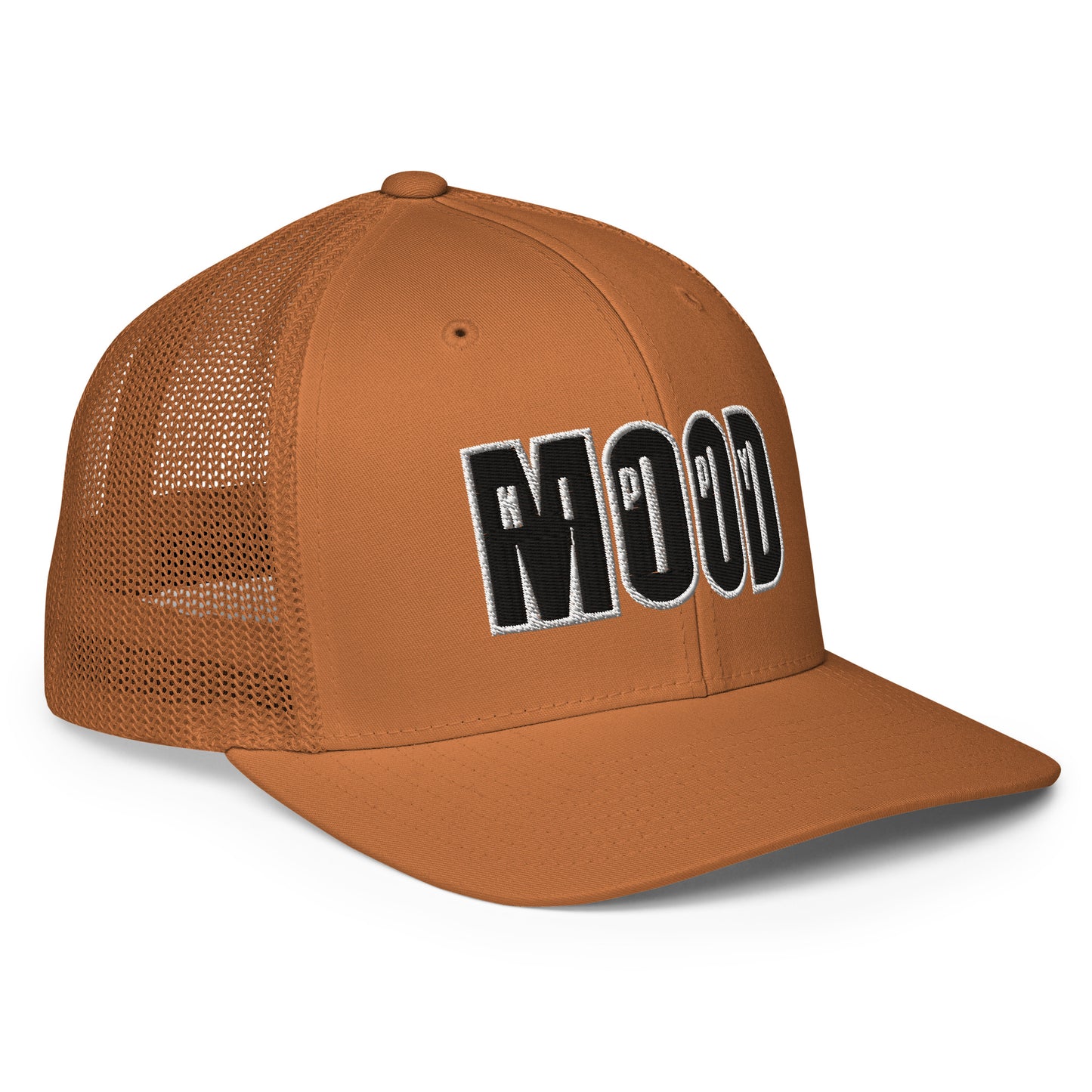 Hippy Mood Print | Closed-back Trucker Cap