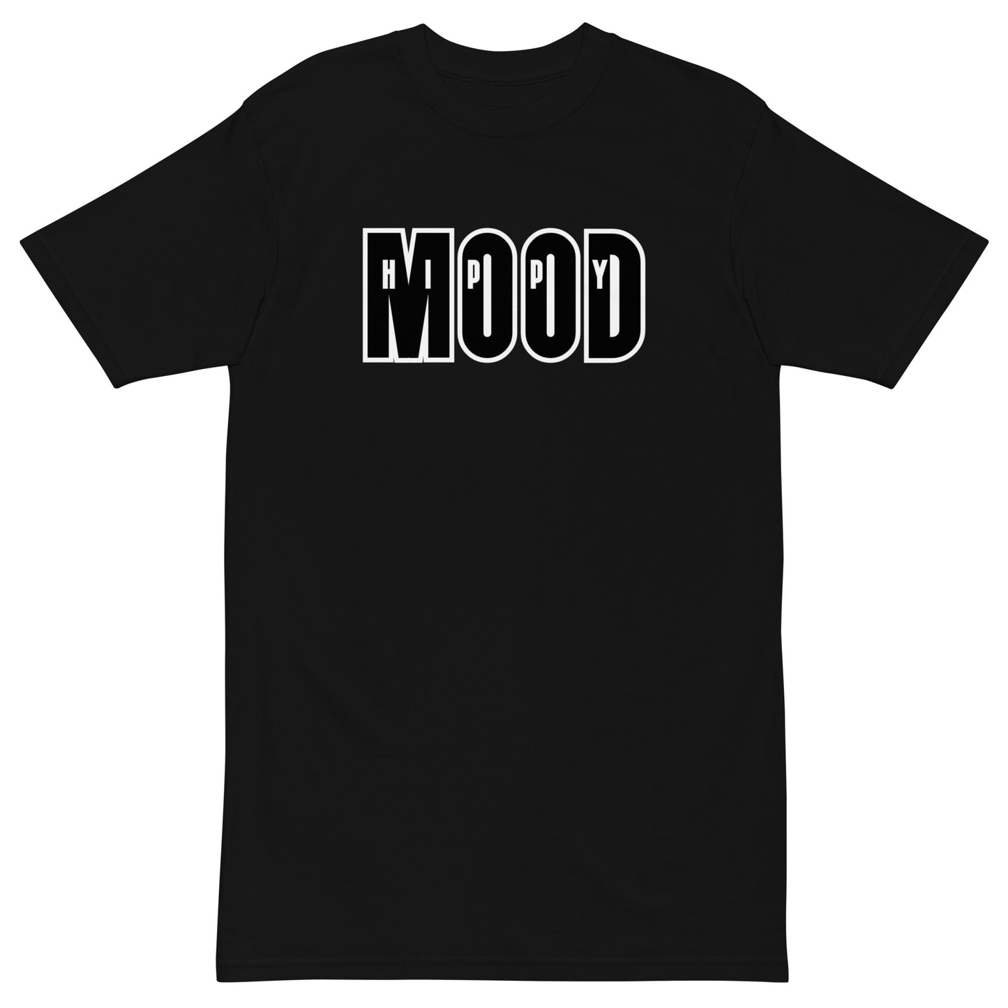 Black & White Print | Men’s premium heavyweight tee
