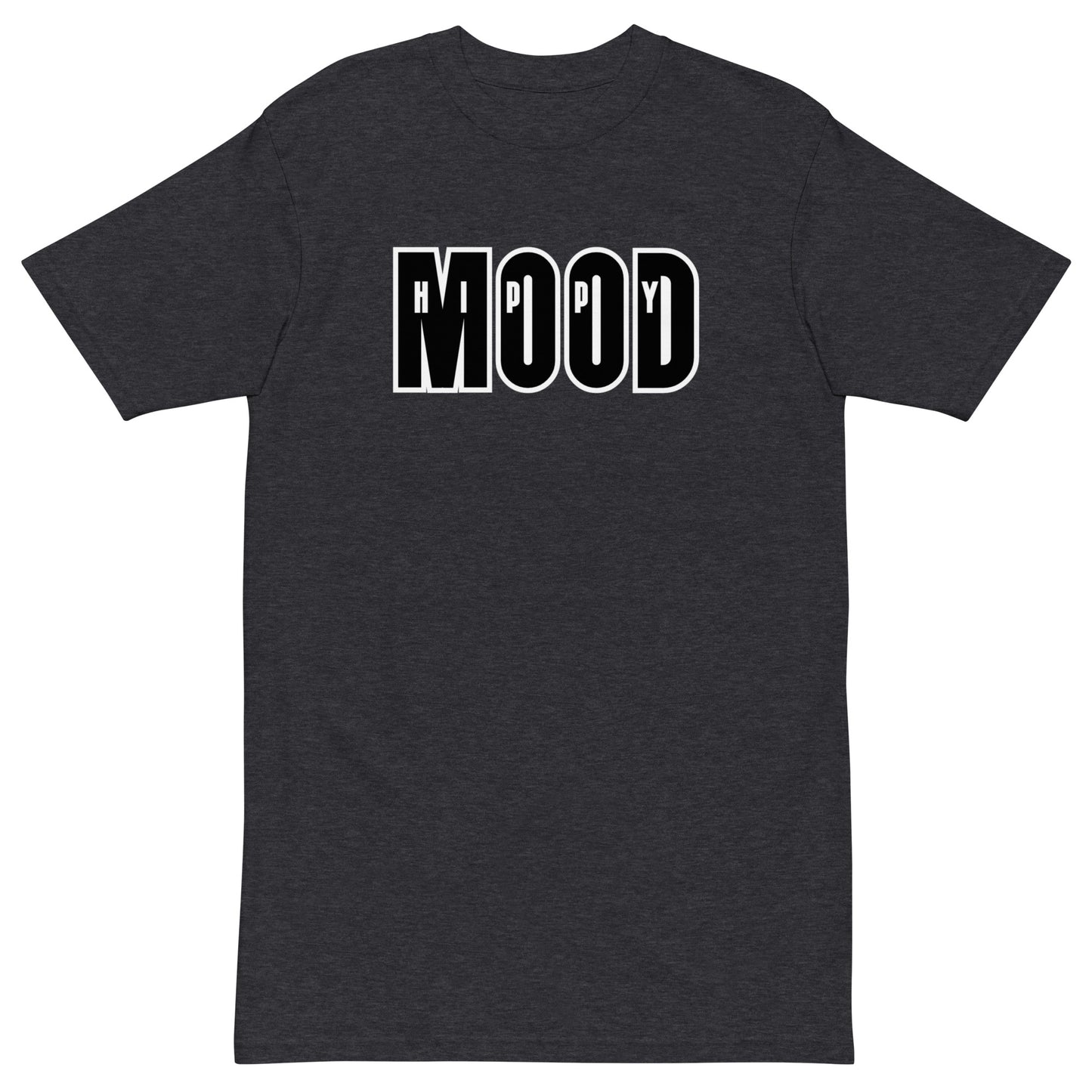 Black & White Print | Men’s premium heavyweight tee