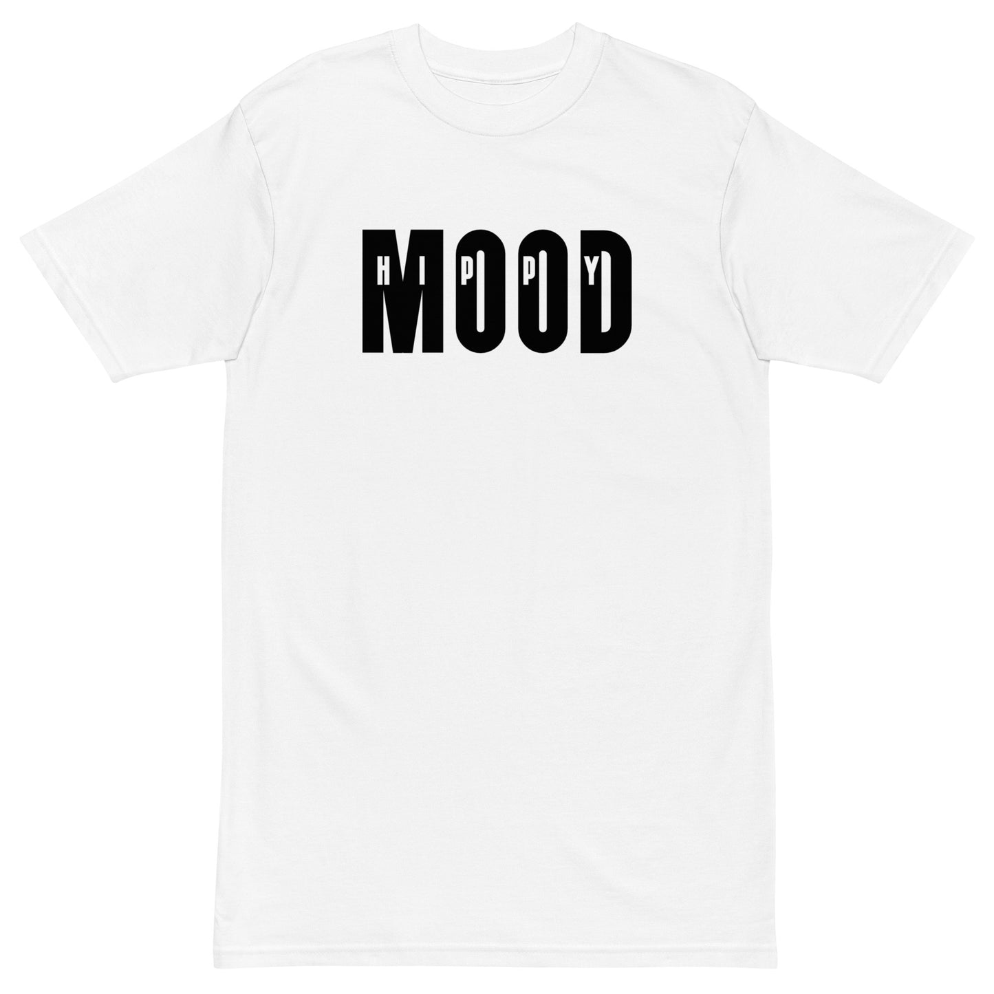 Black & White Print | Men’s premium heavyweight tee