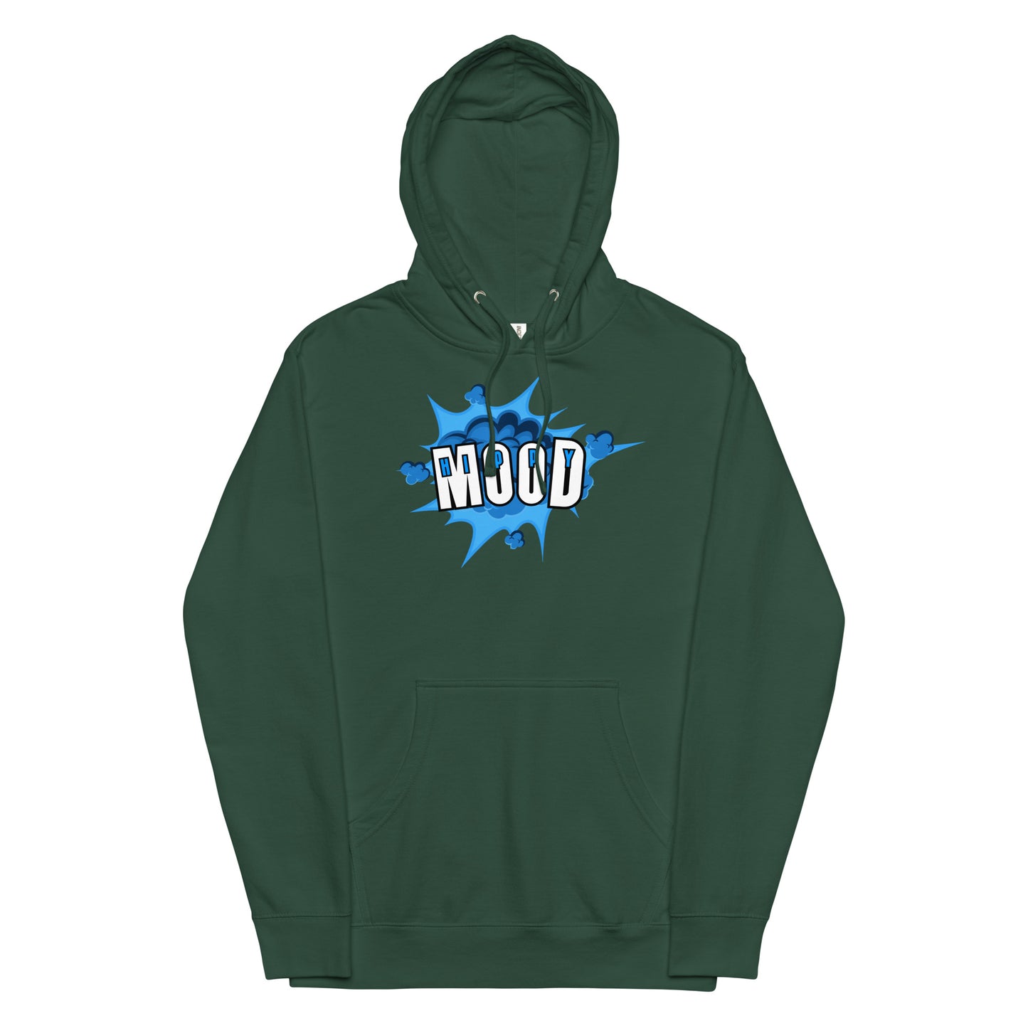 Hippy Mood Blue Clouds | Unisex midweight hoodie