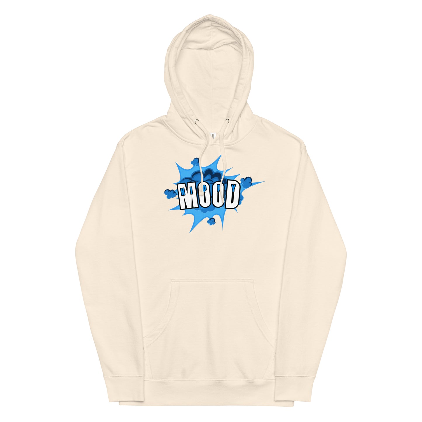 Hippy Mood Blue Clouds | Unisex midweight hoodie