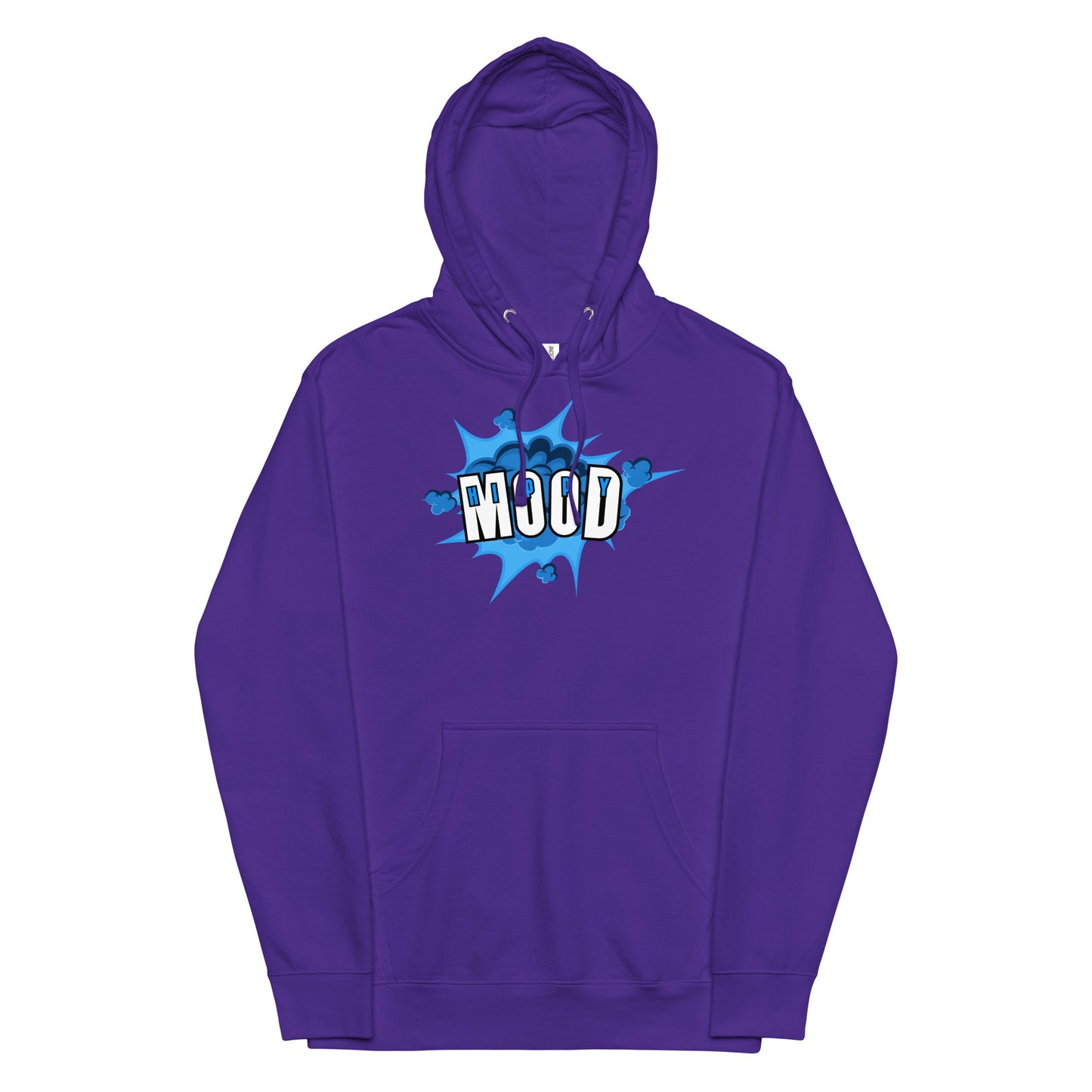 Hippy Mood Blue Clouds | Unisex midweight hoodie