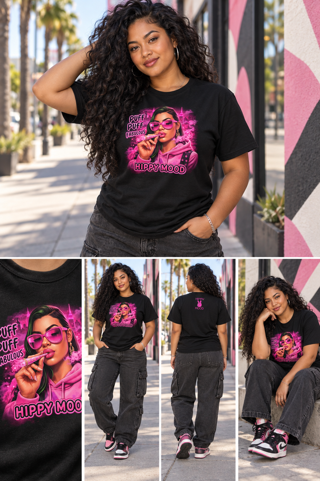 Pink Puff Goddess T-Shirt