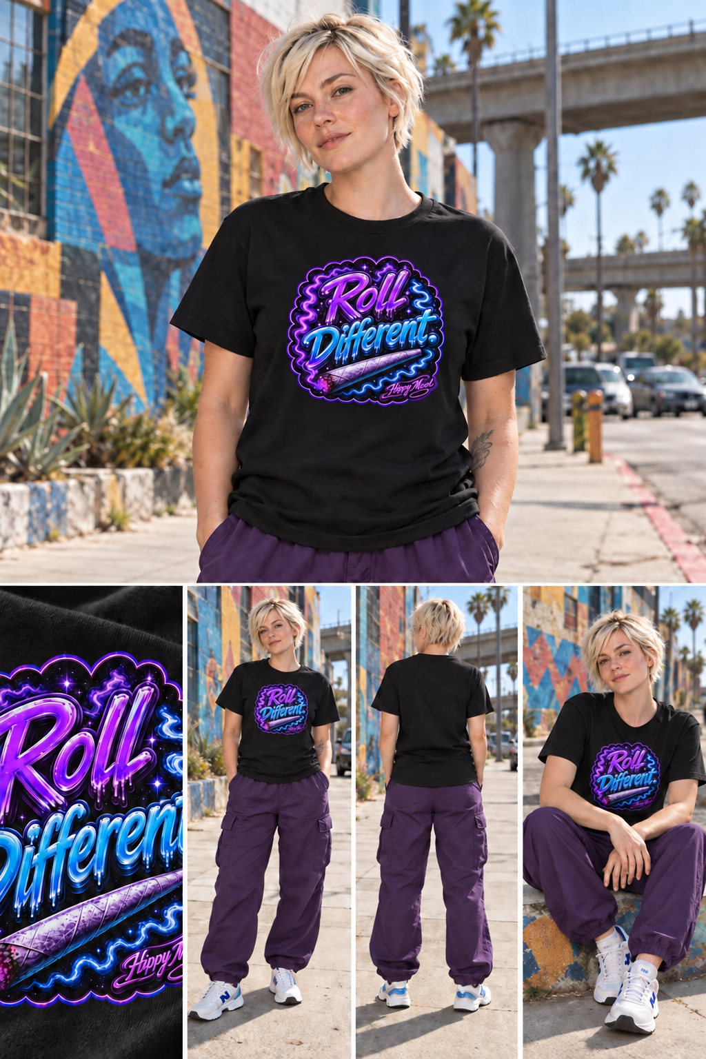 Roll Different Tee