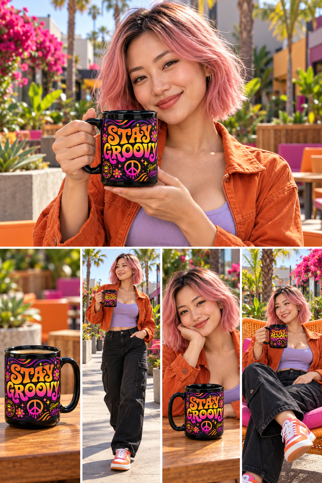 Stay Groovy Tasse