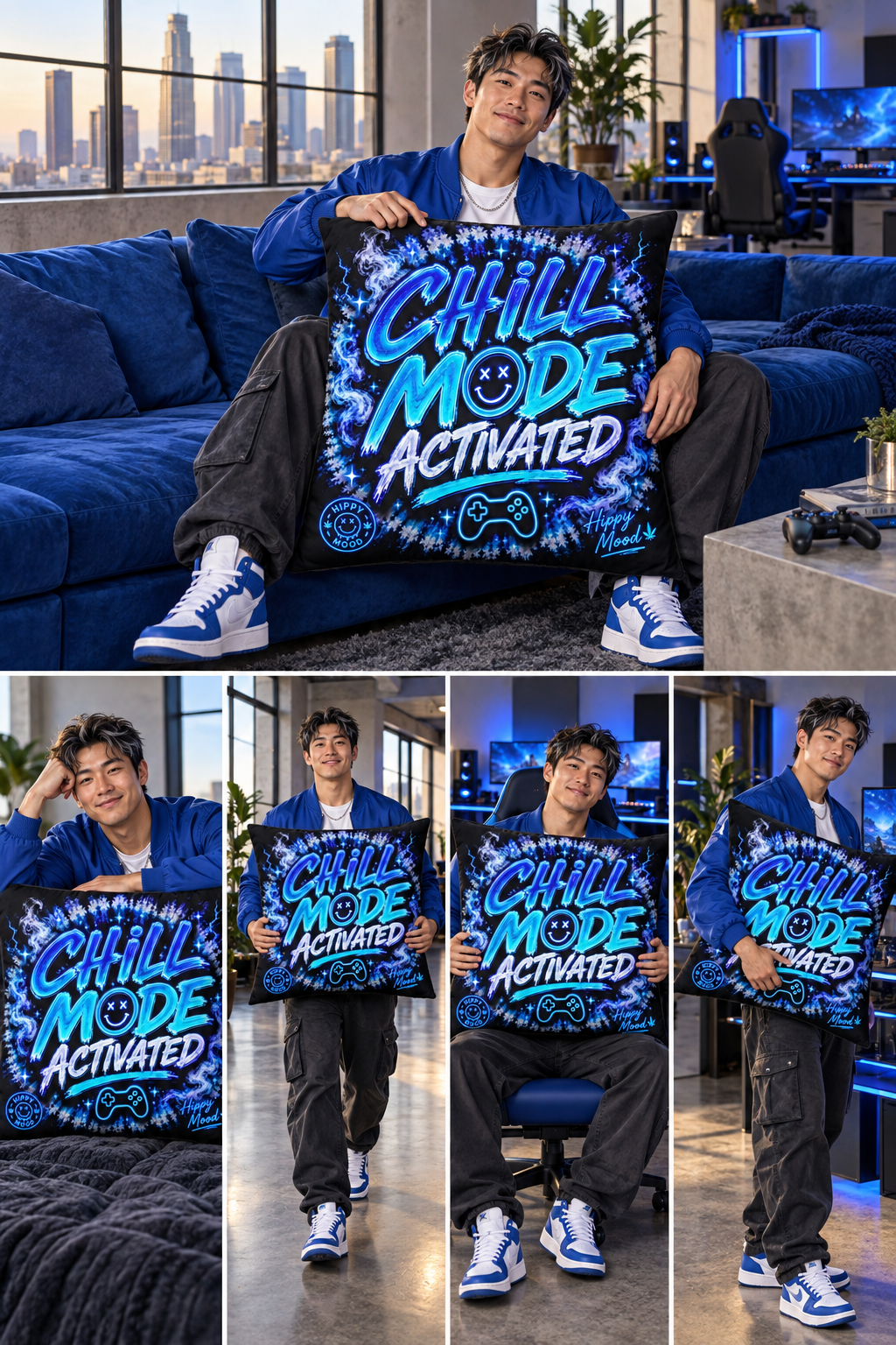 Chill Mode Activated Pillow