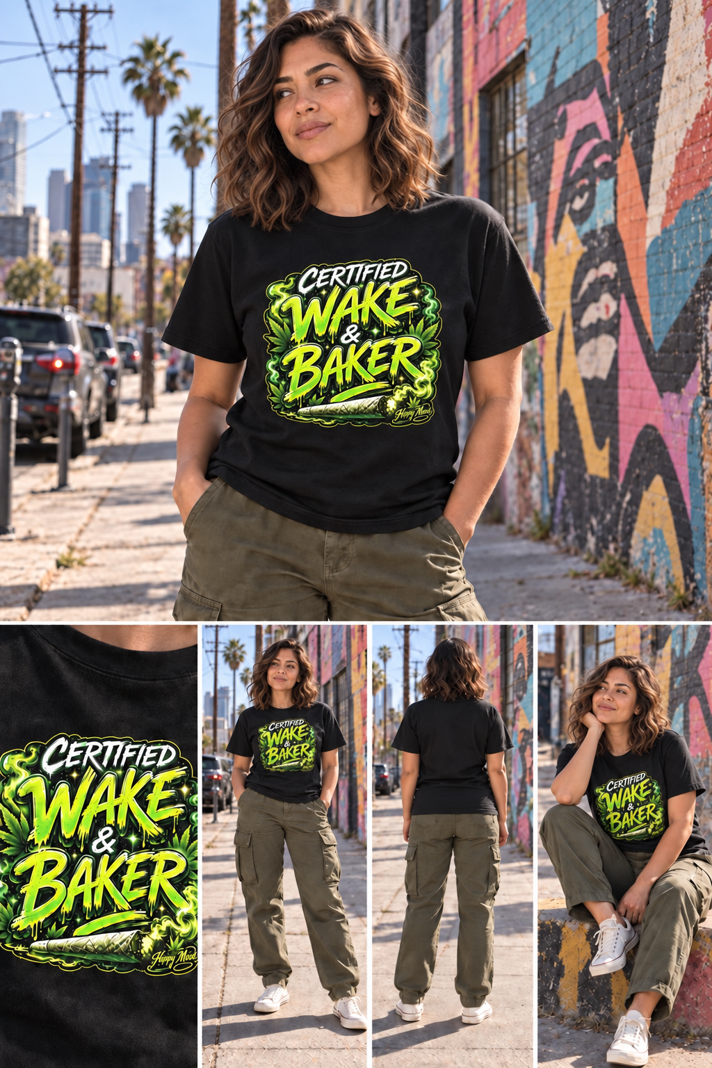 Certified Wake & Baker Tee