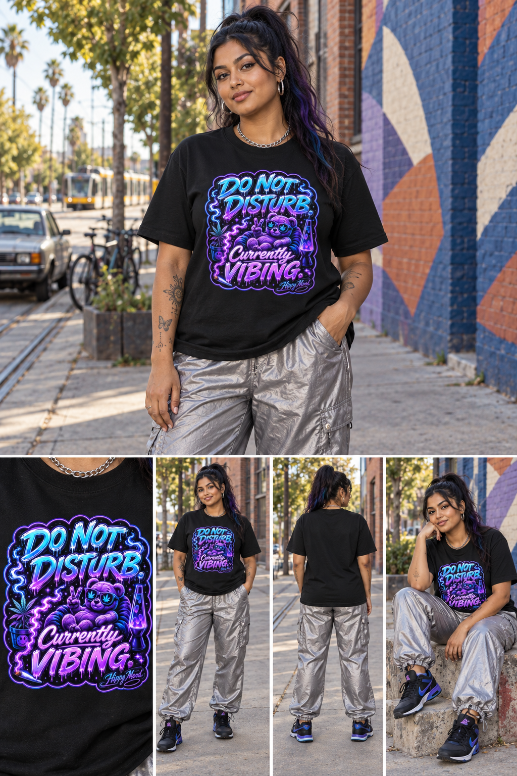 Do Not Disturb: Currently Vibing Tee