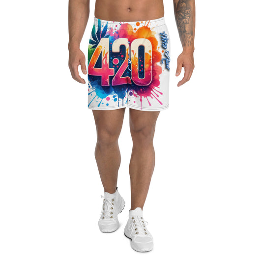 420 Splash Men's Athletic Shorts