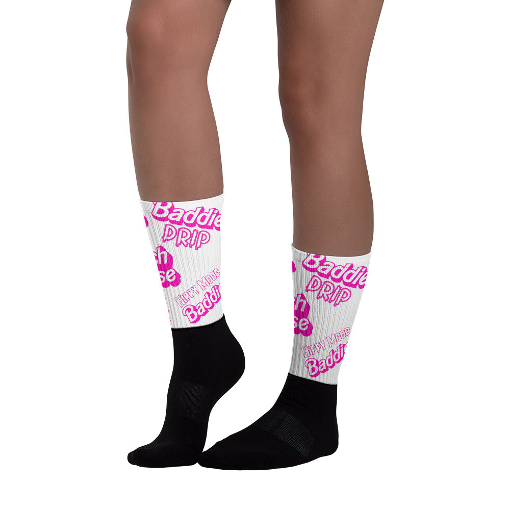 Hippy Mood Baddie Drip Socks