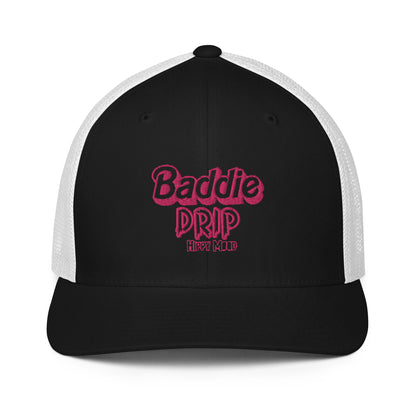Baddie Drip Print | Closed-back trucker cap