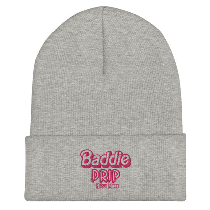 Baddie Drip Cuffed Beanie