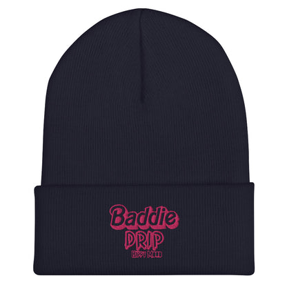 Baddie Drip Cuffed Beanie