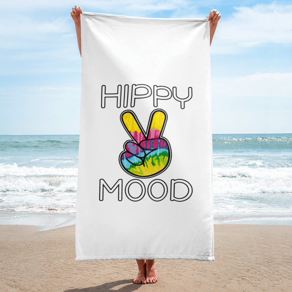 Hippy Mood Beach Towel