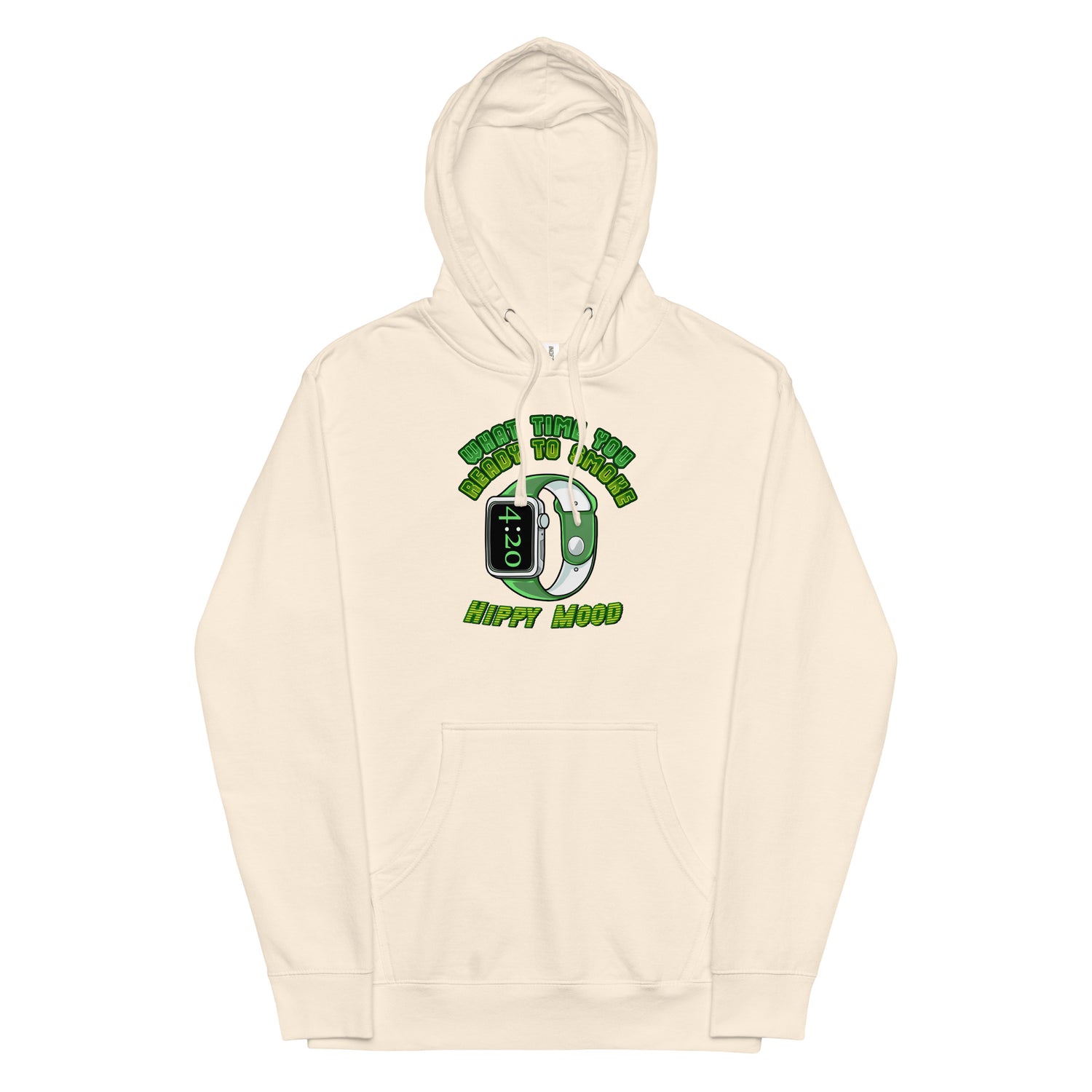 What time you ready to Smoke | Unisex midweight hoodie