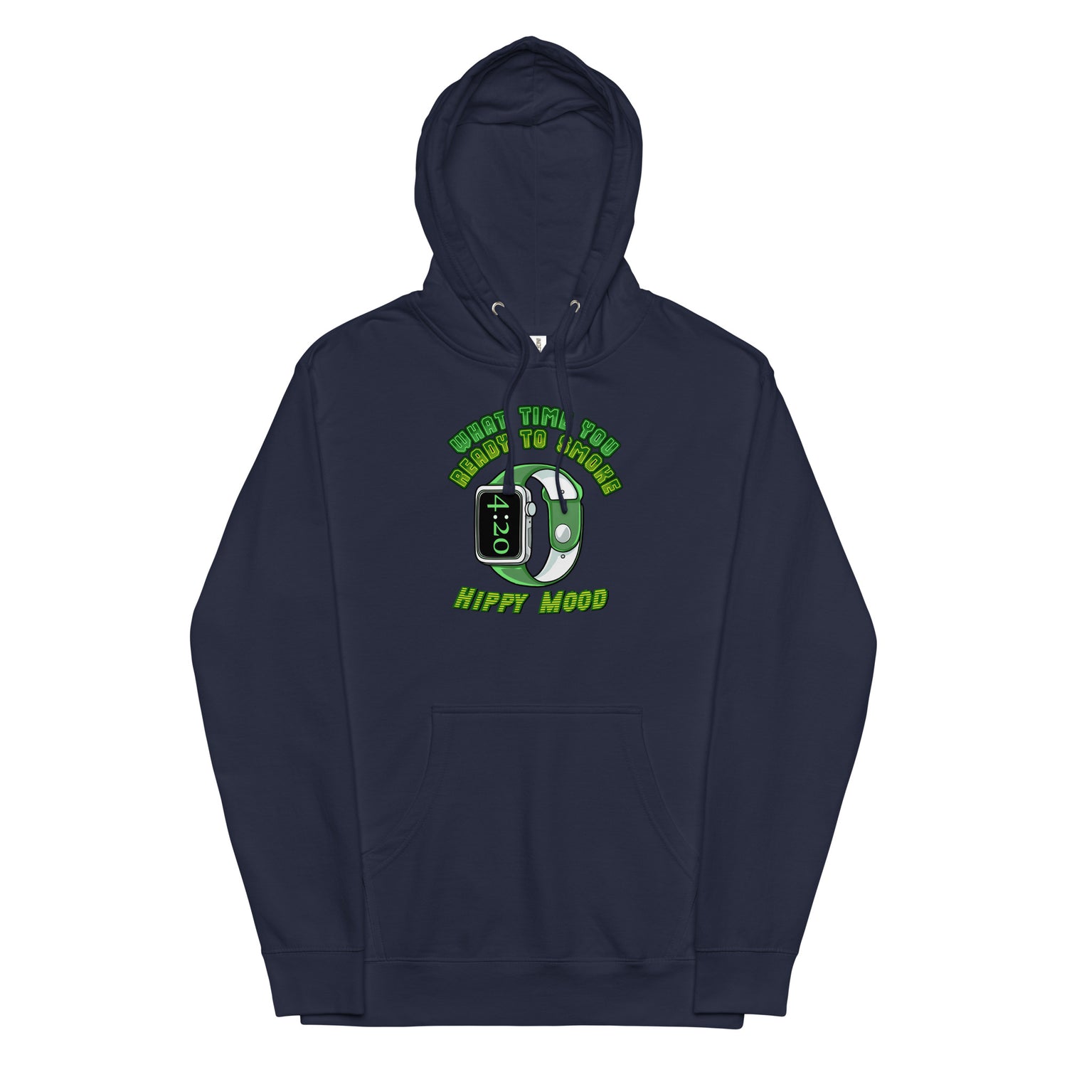 What time you ready to Smoke | Unisex midweight hoodie
