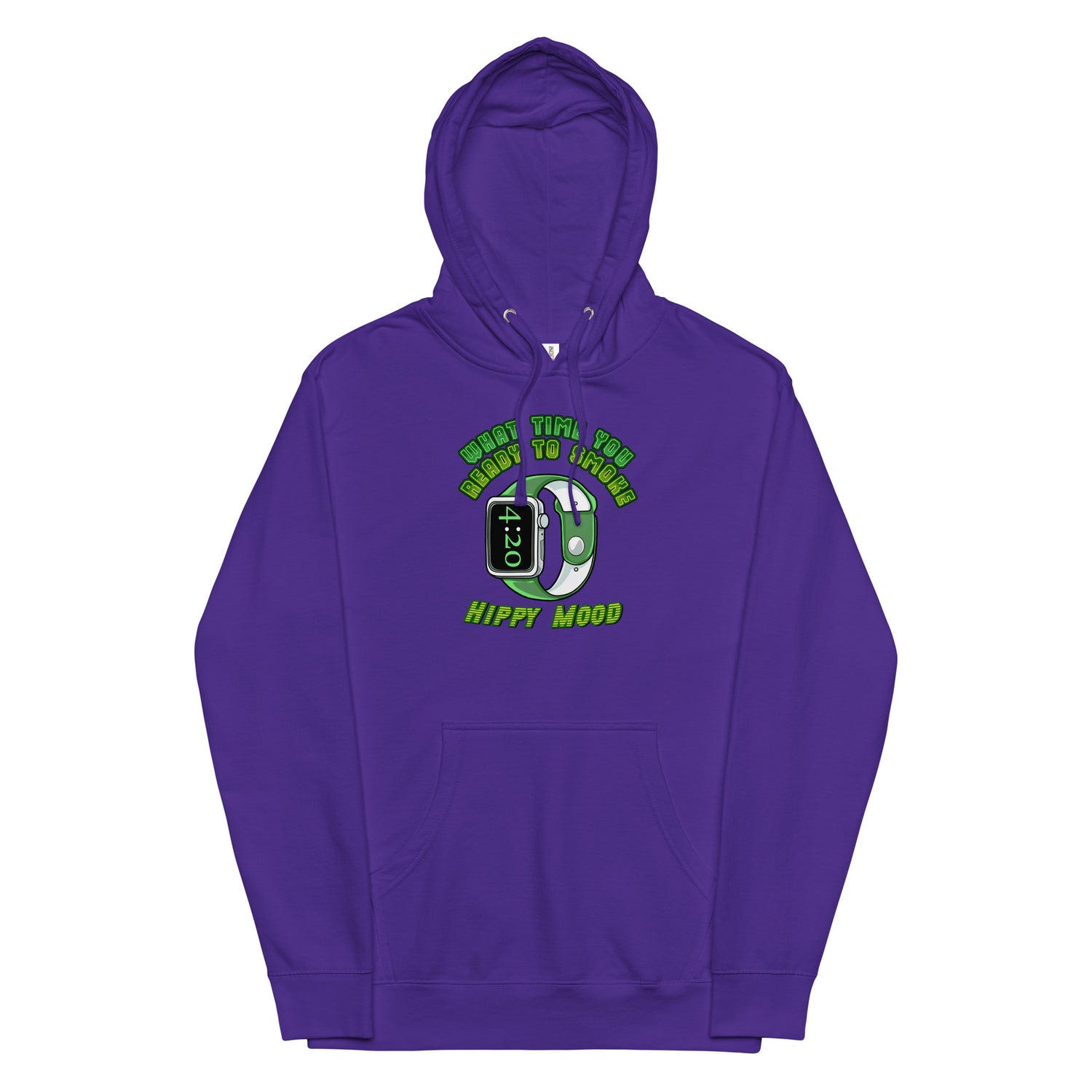 What time you ready to Smoke | Unisex midweight hoodie