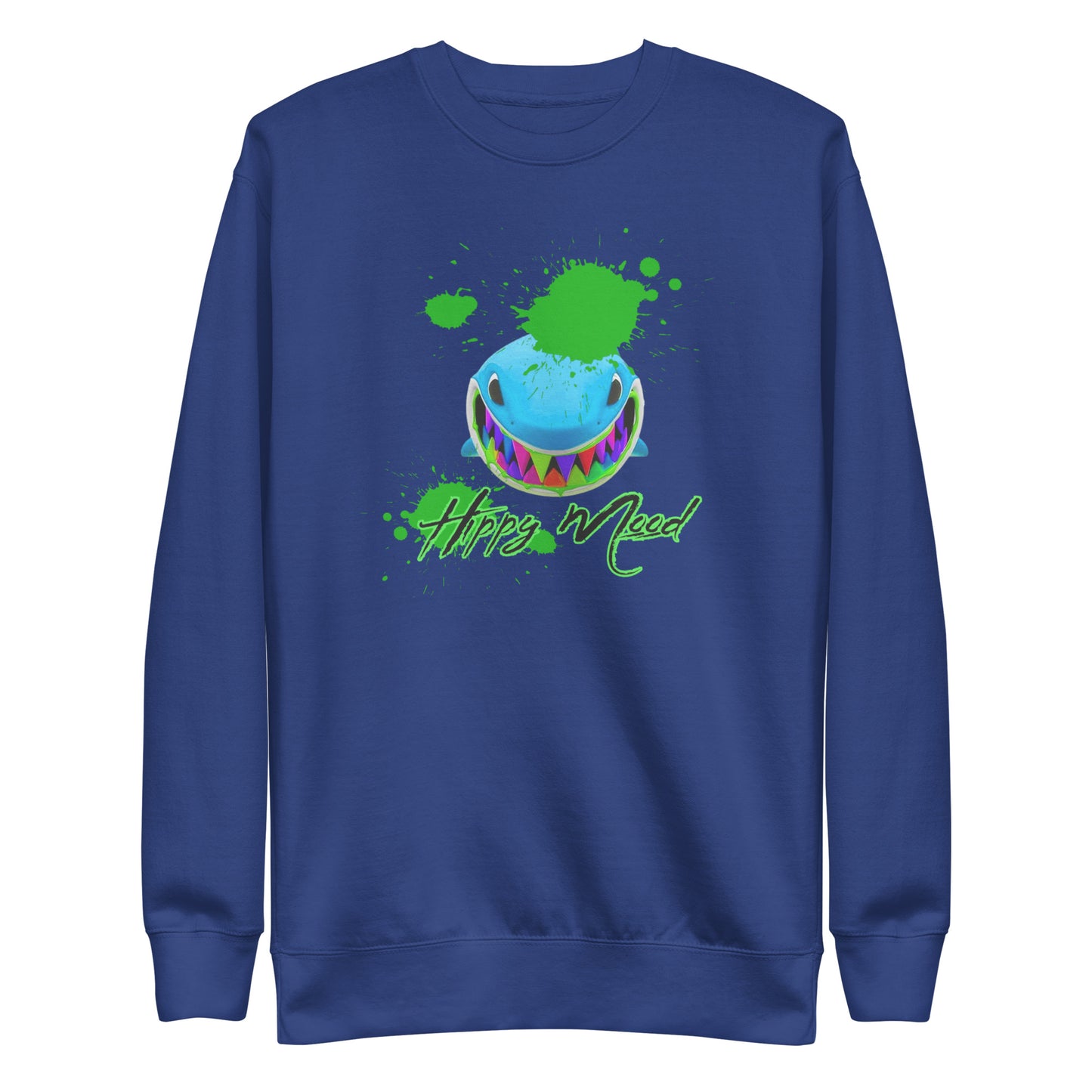 Hippy Mood Sharkie | Unisex Premium Sweatshirt