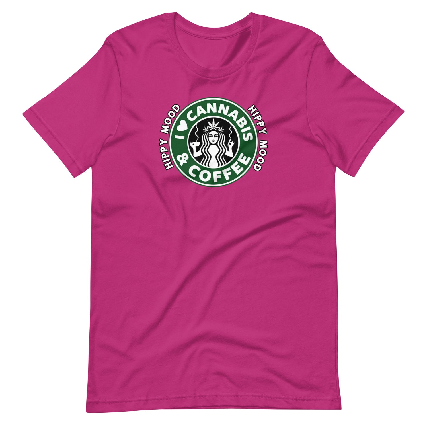 I Love Cannabis & Coffee Tee