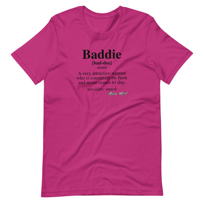 Baddie Definition | Unisex t-shirt