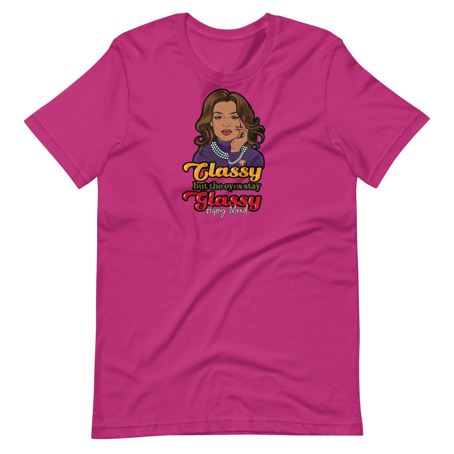 Classy But the Eyes Stay Glassy | Unisex t-shirt