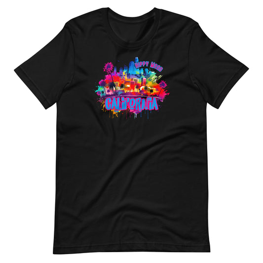 Hippy Mood Cali Unisex t-shirt
