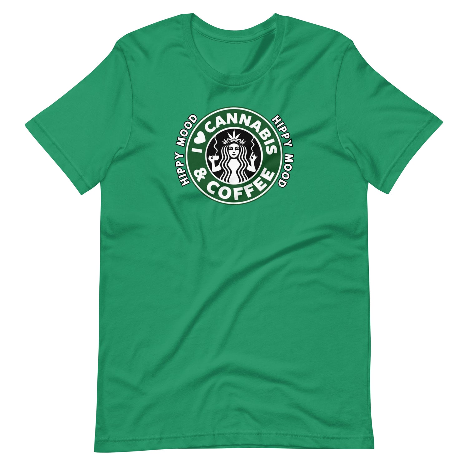 I Love Cannabis & Coffee Tee