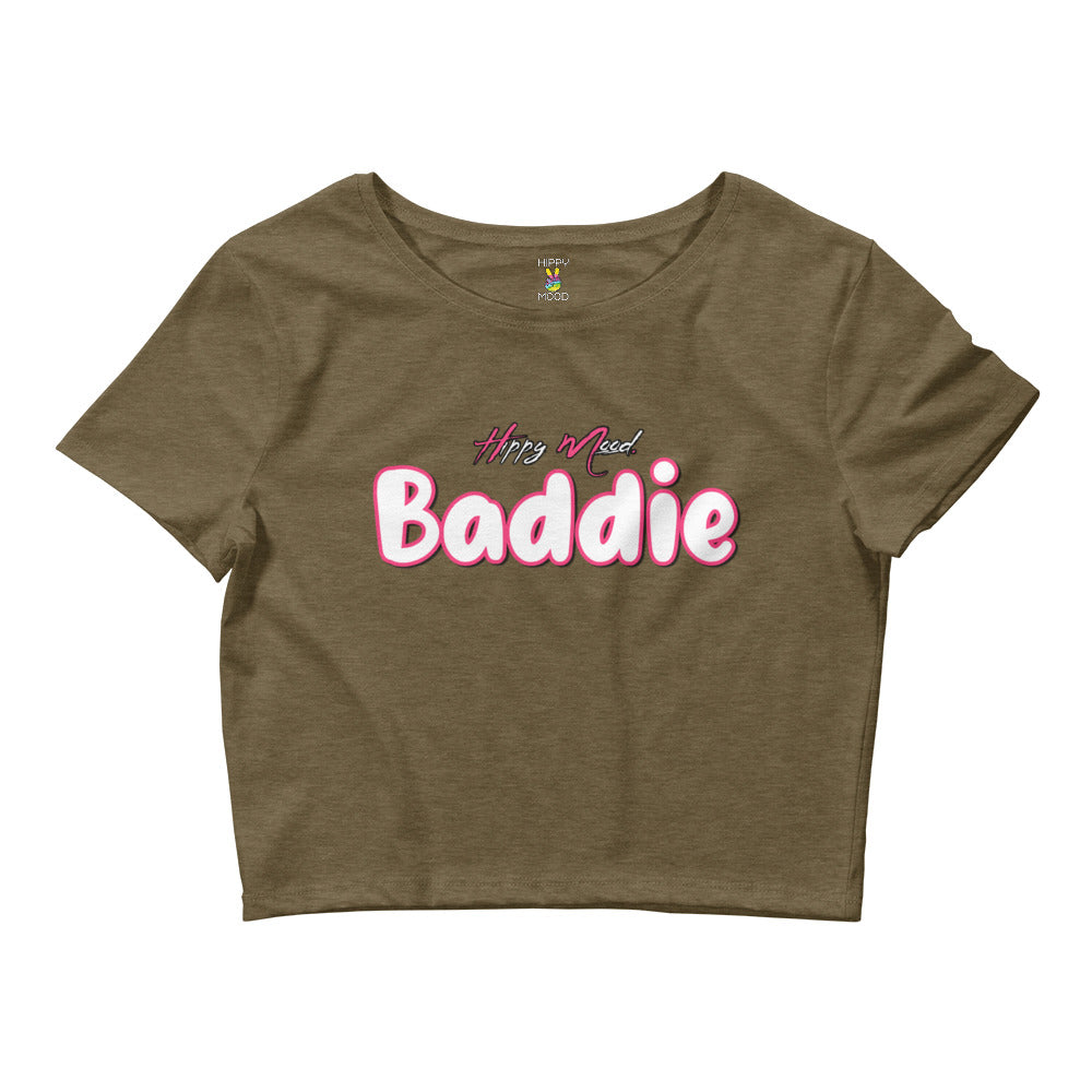 Hippy Mood Baddie | Women’s Crop Tee